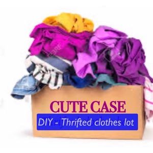 DIY clothes lot - various sizes and brands